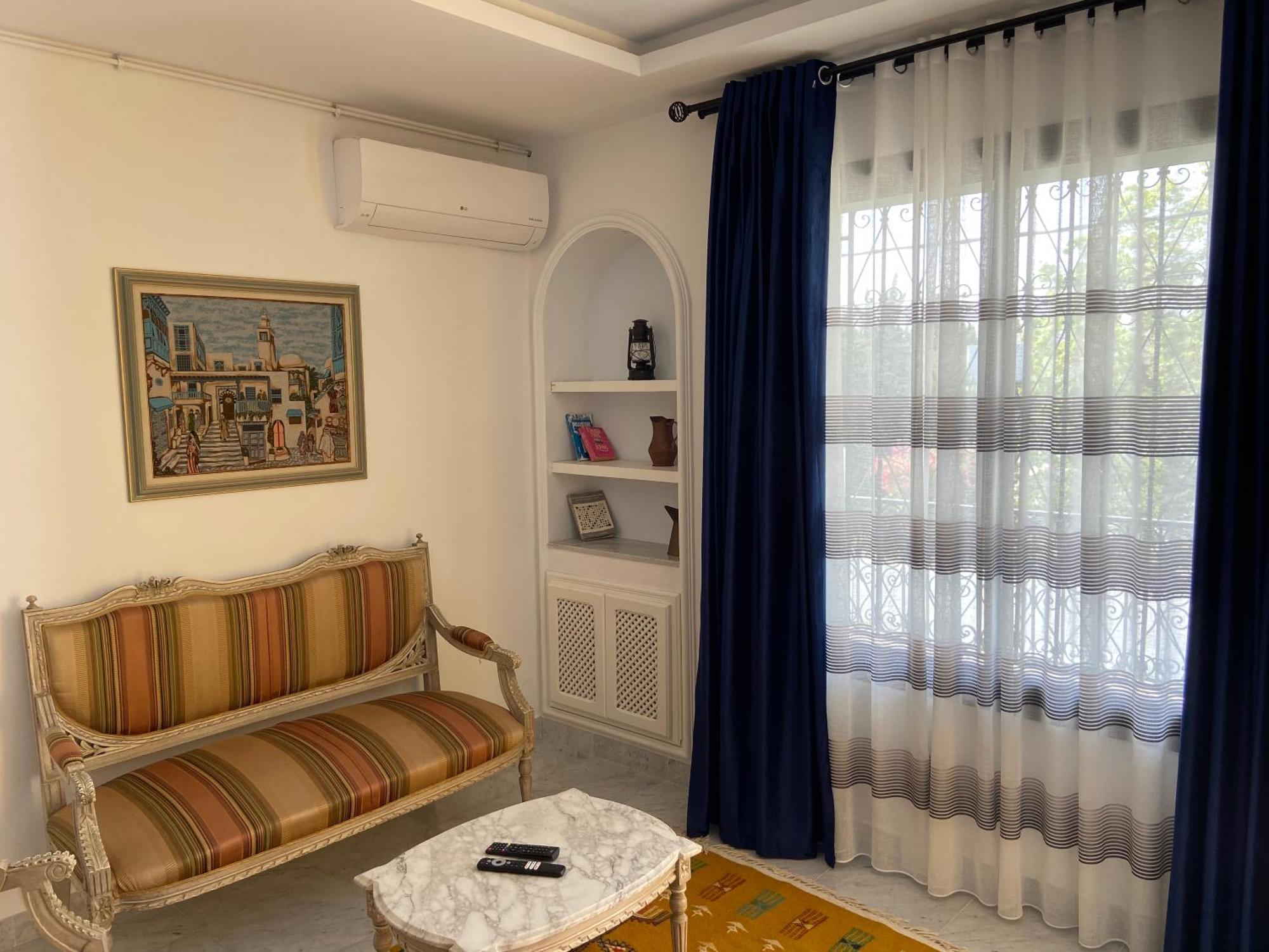 Marsa - Sidi Bousaid Lovely Authentic Apartment La Marsa Dış mekan fotoğraf